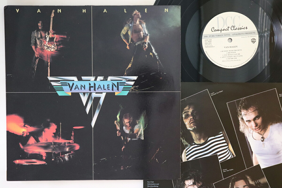 【中古】米LP Van Halen Van Halen (-180g, Numbered) LPZ2066 DCC COMPACT CLASSICS /00260｜RECORD CITY 店 31,444円