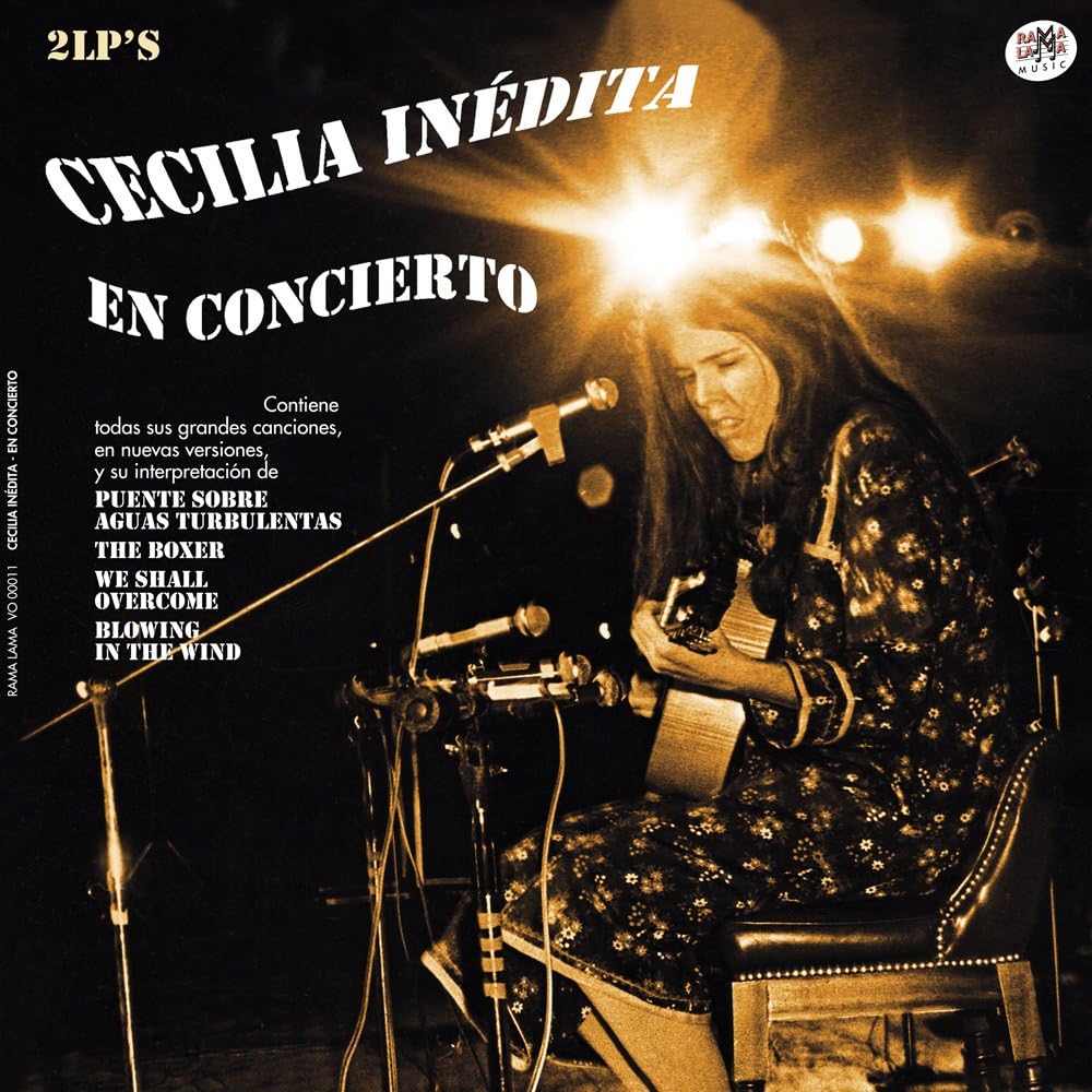 【新品】2LP Cecilia Inedita En Concierto BLANCO Y NEGRO /00520｜RECORD CITY 店