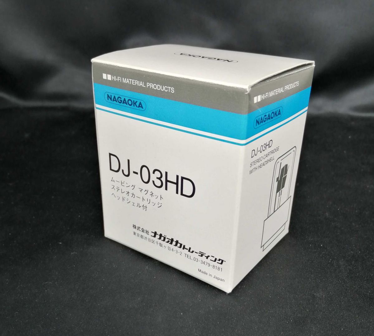 【新品】ナガオカ DJ-03固定ディスク MM Cartridge MM型ステレオ薬莢 上端貝殼付き添い人 /80