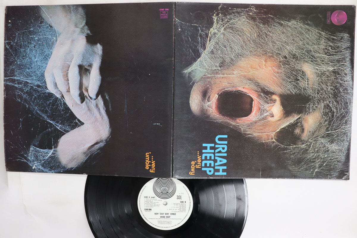 【中古】LP Uriah Heep Very Eavy Very Umble 6360006 VERTIGO /00400｜レコードシティ 店