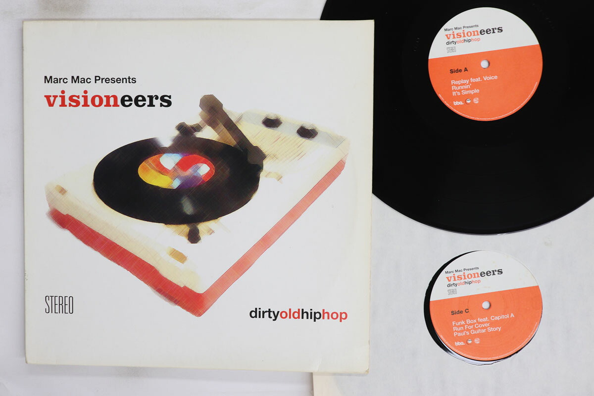 【中古】2discs 12&rdquo; Marc Mac, Visioneers Dirty Old Hip Hop BBELP071 BBE /00500｜RECORD CITY 店