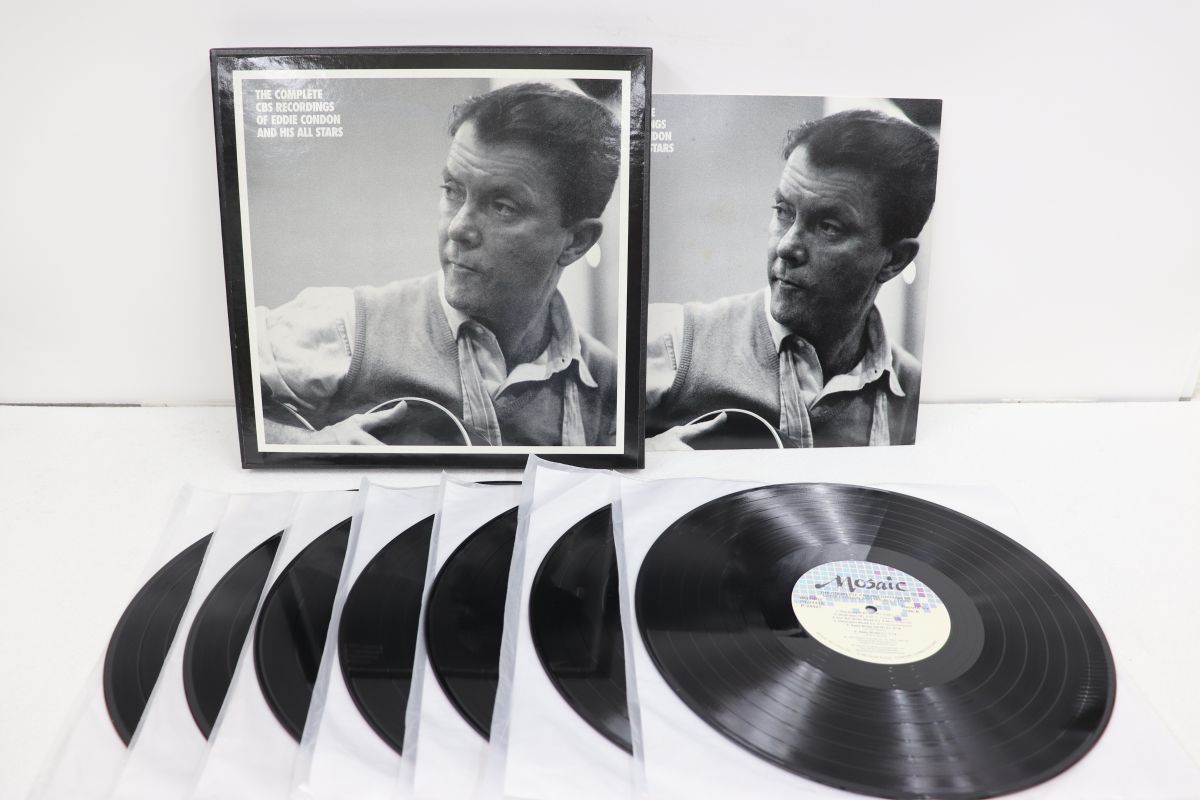 【中古】7LP Eddie Condon Complete Cbs Recordings Of Eddie Condon MQ7152 MOSAIC US Vinyl /01800｜レコードシティ 店