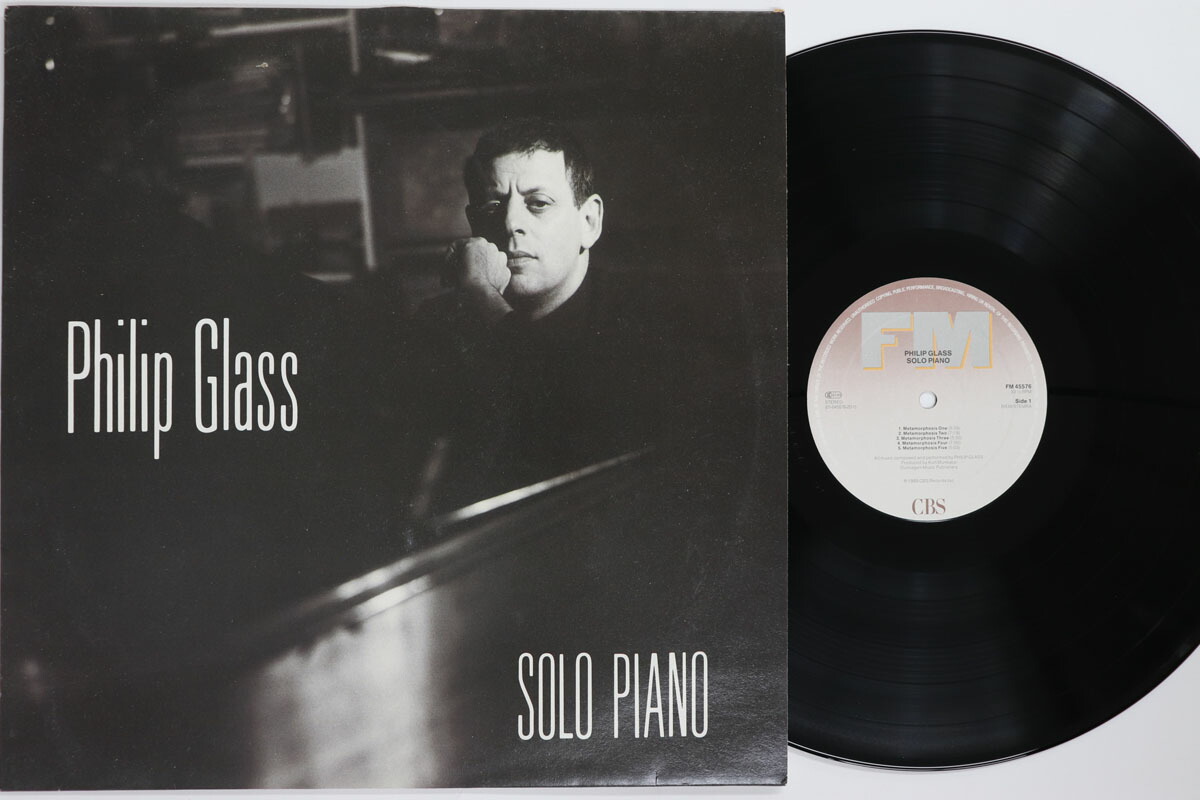 【中古】LP Philip Glass Solo Piano FM45576 FM /00260｜レコードシティ 店