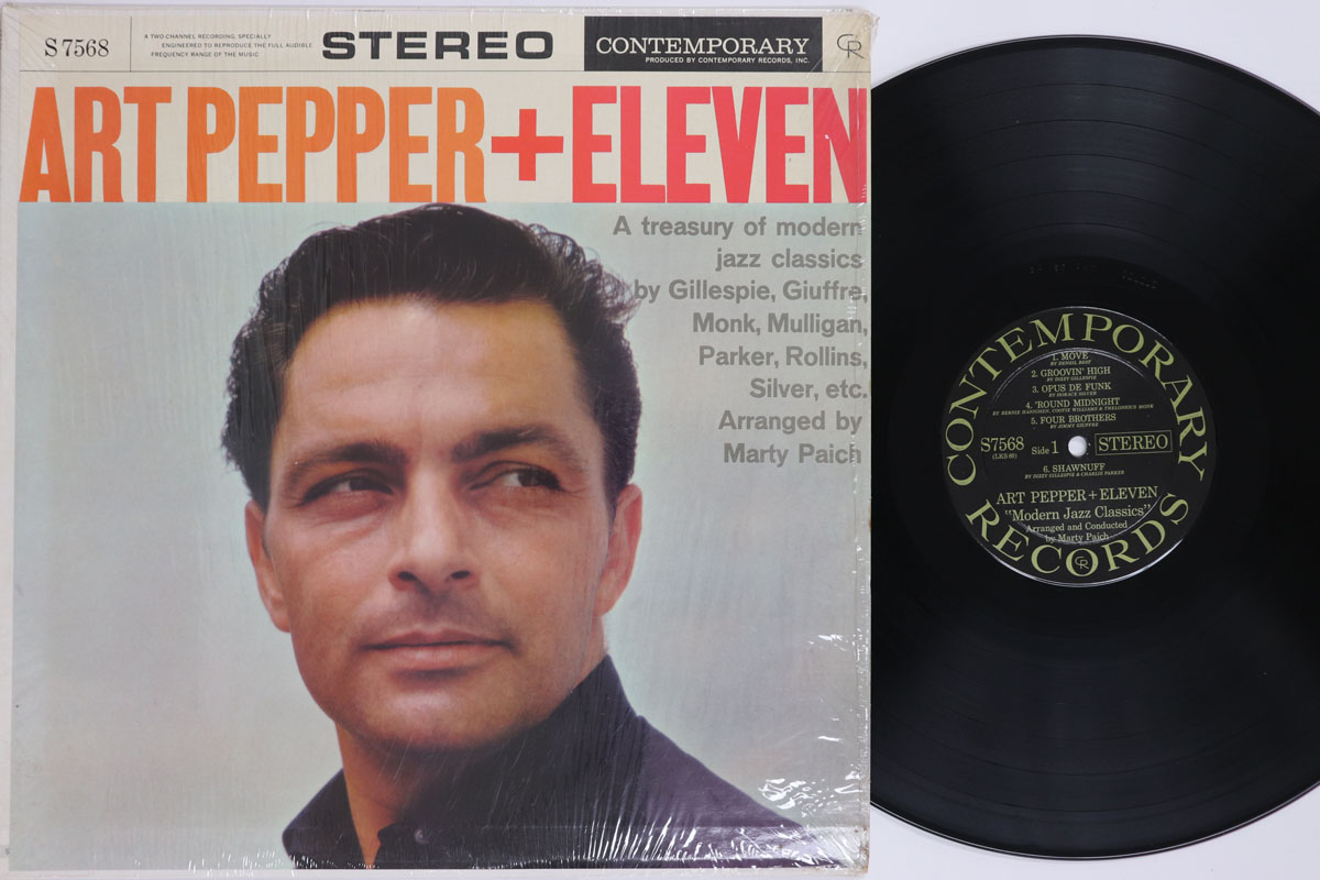 【中古】LP Art Pepper Art Pepper + Eleven S7568 CONTEMPORARY /00260|レコードシティ 店