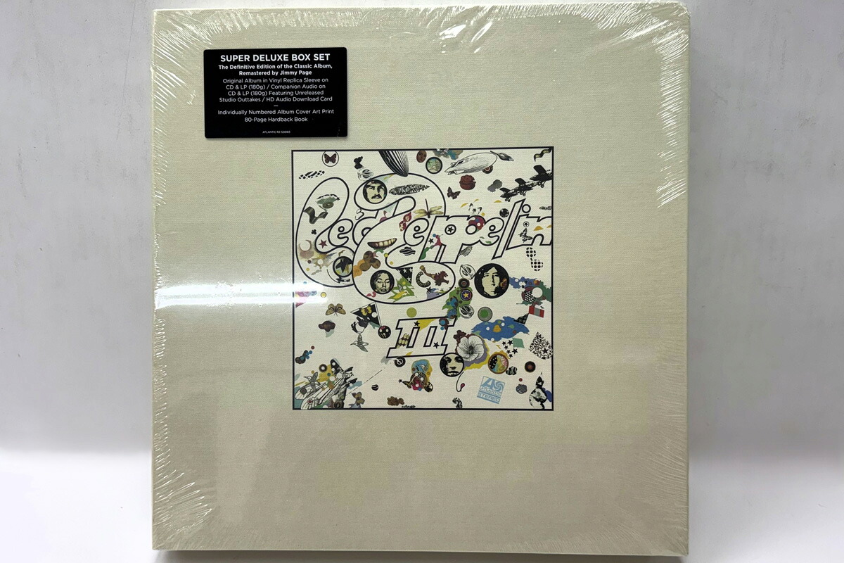 【中古】4discs LP Led Zeppelin Led Zeppelin Iii (2CD+2LP) 8122796435 Atlantic, Swan Song, 未開封 /03100|レコードシティ 店