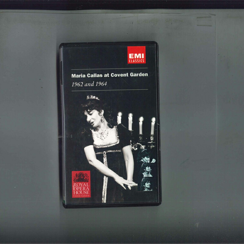【中古】VHS Maria Callas Maria Callas At Covent Garden TOVW3720 EMI /00300画像