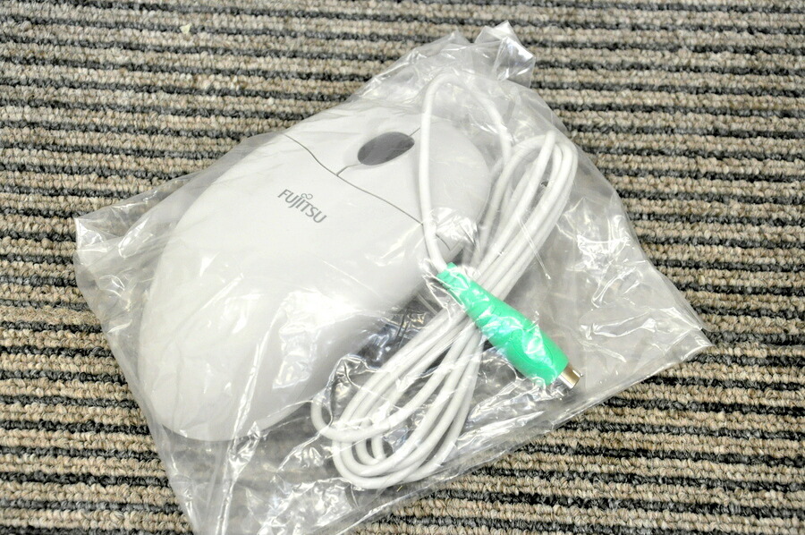 【新品】PS/2 ボール式ホイールマウス富士通 CP218056-02 ＝「M-SBJ96」■ 東芝OEM品 PAMOU003同等品■ PS2 ボールマウス【箱なし】｜リサイクル ハンター店