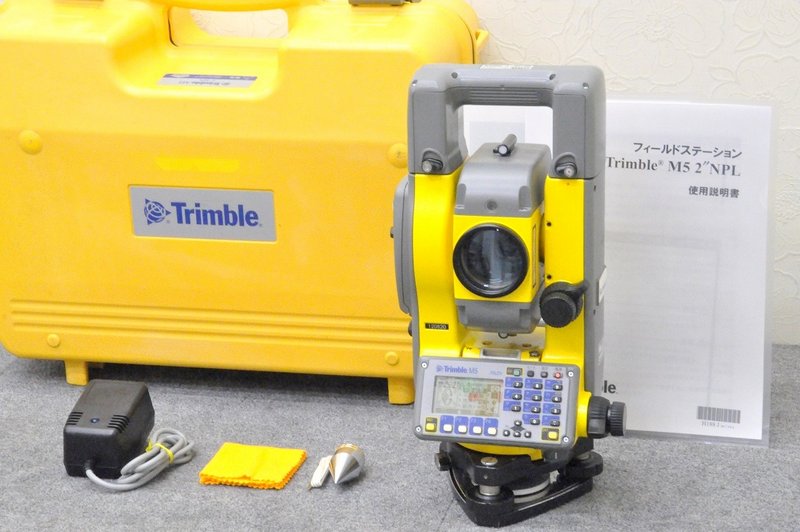 楽天市場】【校正証明書付き】NIKON/FALDY ノンプリズムトータルステーション Trimble M5 2 NPL□測量基本プログラム内蔵トリンブル □平面観測、測設、境界点間測量、トラバース計算、測量計算などが可能・ ノンプリズム測距も可能です□2NPL : リサイクル ハンター楽天市場店