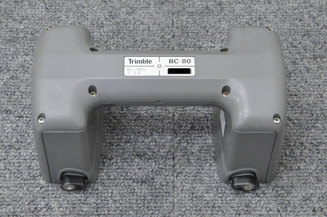 【残量下方への傾き品】Nikon/ニコン トリンブル Trimble M5 2NPL 用蓄電池 BC-80■薄墨色■相応う機種：Nikon GF-203C GF-205C GF-215C・JEC/FALDY-Ef FALDY-EN FALDY-EN2 FALDY-EN3等■総締めステイション■JEC/ジェック GFつづき物・FALDY-Eつづき物【完全無欠品】【中古】