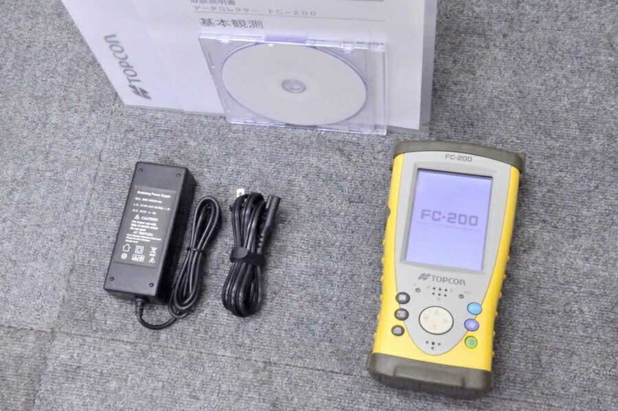 楽天市場】【送料込で30万円未満】【基本観測】TOPCON/トプコン トータルステーション用 データコレクタ FC-250□基本観測 ソフト内蔵□Bluetooth・無線LAN内蔵□【中古】FC-200の新型モデル□データコレクター・電子野帳トータルステーション・測量機器も多数ご用意  ...