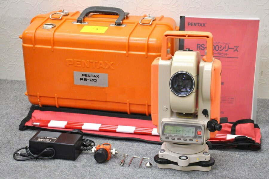 ペンタックスPCS-110C トータルステーション 測量機器 楽天市場】【校正証明書付き】PENTAX/ペンタックス