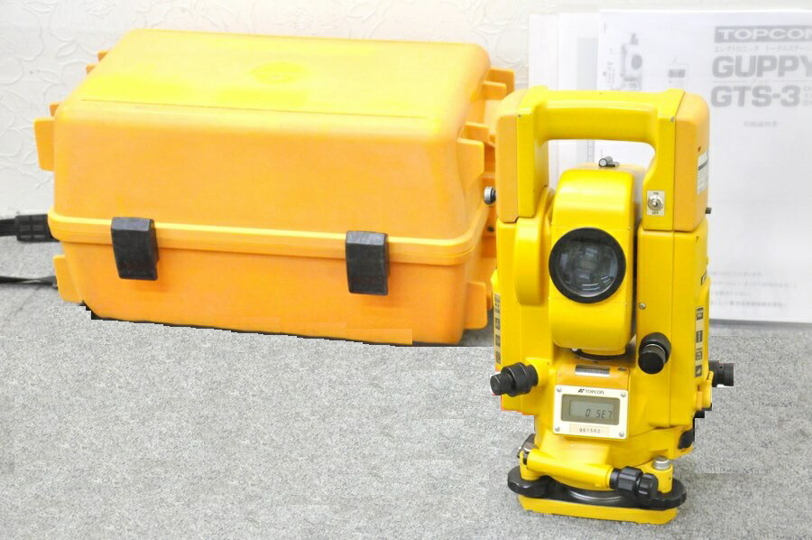 トータルステーション topcon guppy gets-3 20fトランシット