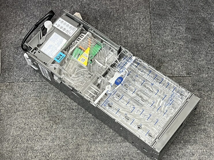 【新500円お金相応う】GLORY／グローリー 小型券売機 VT-S10・VT-S20用■コインメック（お金篩いにかける機）■テープ熱電子管 ■テープ配管【鋳貨熱電子管+後ろ側熱電子管付き添い人】コインメック部分品■・自動小銃食券機