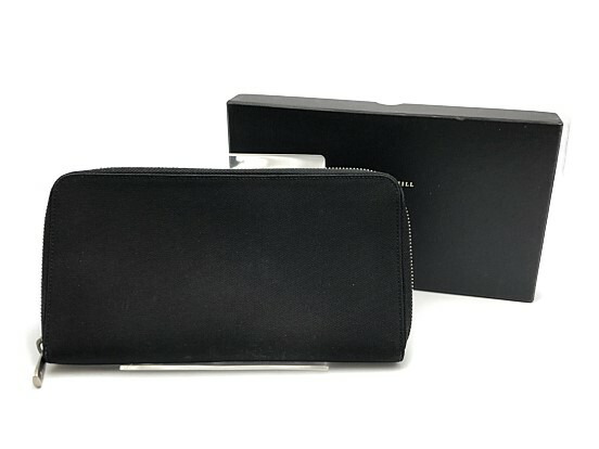 【中古】 Dunhill ダンヒル オーガナイザー キャンバス ラウンドファスナー