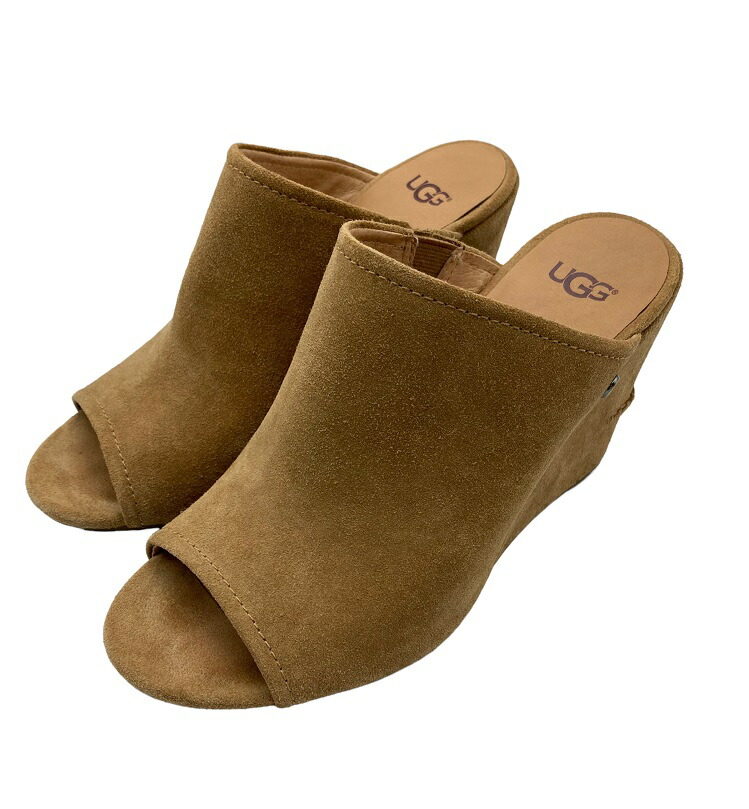 UGG アグ ライブリー ウェッジソール レザーサンダル 中古4 送料無料 | リサイクル王国
