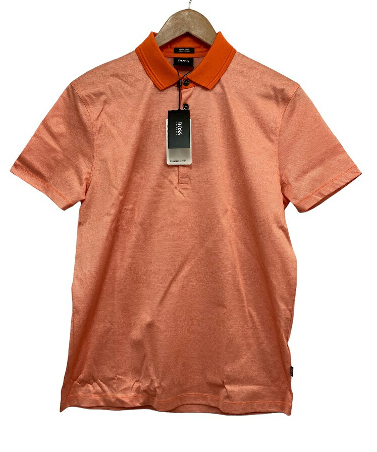 新品未使用タグ付 HUGO BOSS ポロシャツ ブルー/オレンジ色調交差 楽天市場】【中古】HUGO BOSS｜ヒューゴボス ポロシャツ 半袖