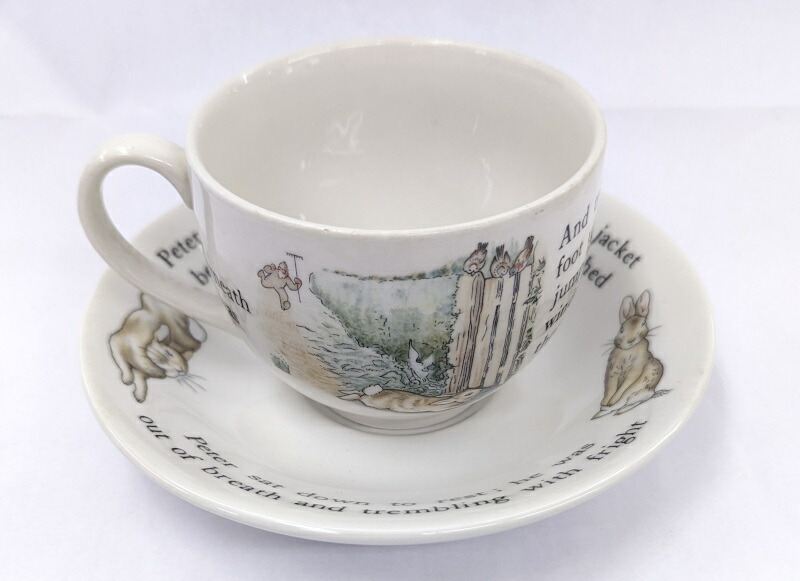 楽天市場】【ウエッジウッド】ピーターラビット カップ＆ソーサー