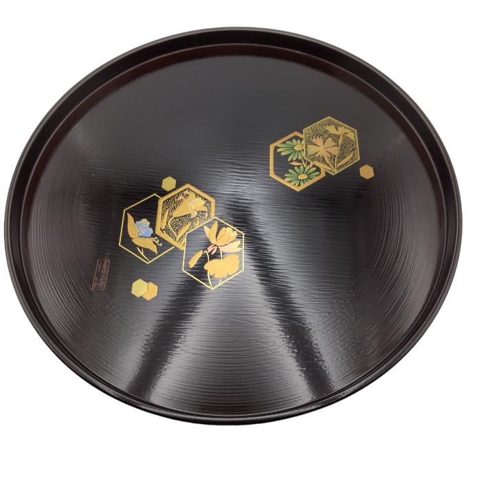 楽天市場】村瀬治兵衛作 根来 古鏡盆 中古 #16211T : お酒ブランド品