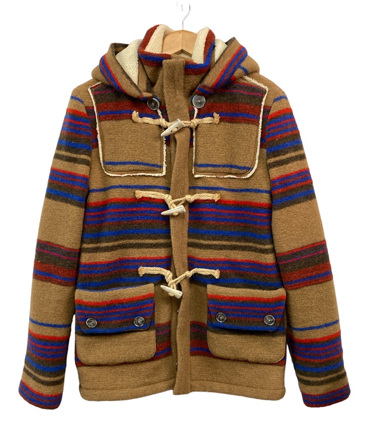 楽天市場】BARK バーク ニットダッフルコート ブラック XS 【中古