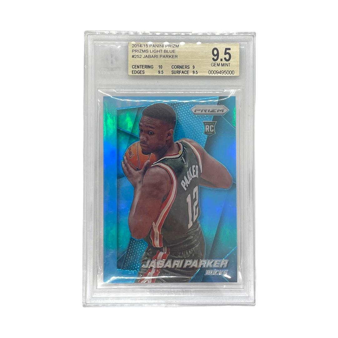 【中古】 PANINI NBAカード PRIZM LIGHT BLUE JABARI PARKER 34/49 #252 IT1画像