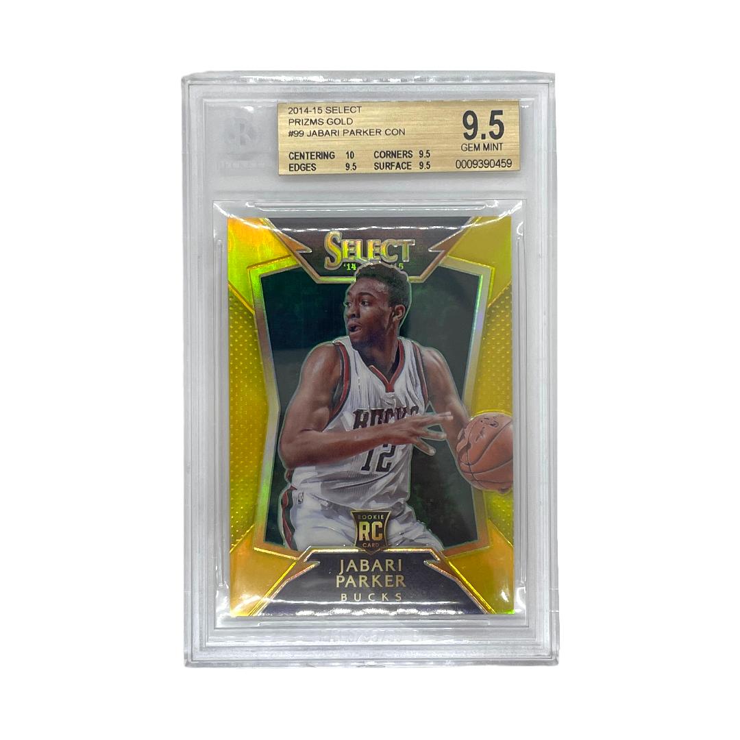 【中古】 PANINI NBAカード SELECT PRIZM GOLD JABARI PARKER 09/10 #99 IT1画像