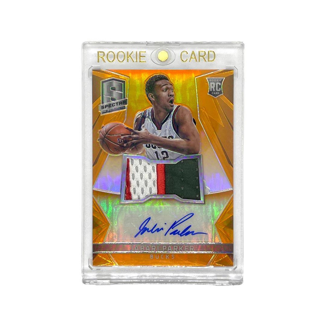 【中古】 PANINI NBAカード SPECTRA PRIZM ORANGE JABARI PARKER 14/25 #101 IT1画像