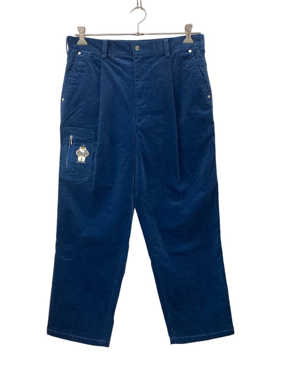 【関税込み】Collina Strada ブルー コットン トラウザーズ Desigual x Collina Strada | Desigual
