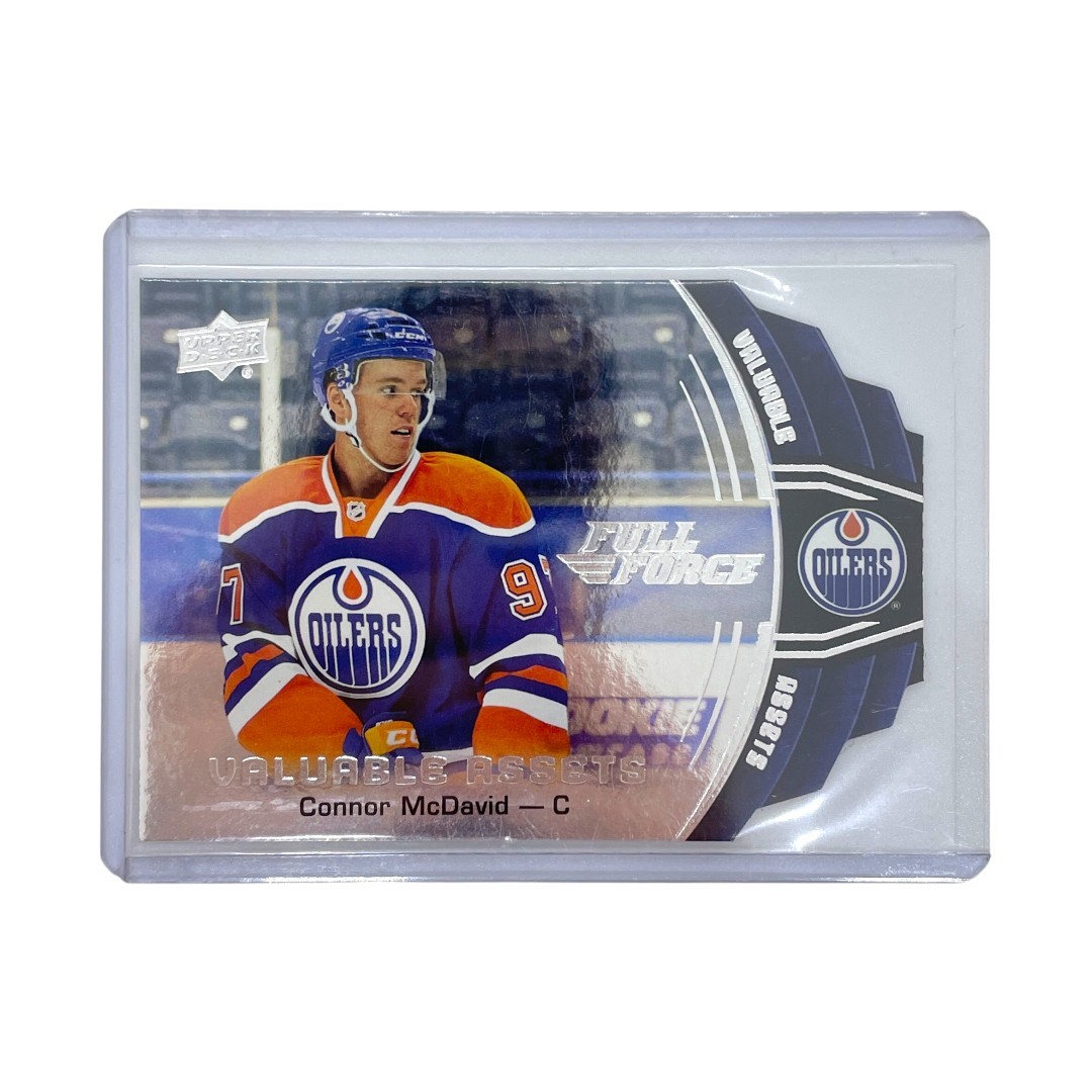 【中古】 UPPER DECK NHLカード FULL FORCE CONNOR McDAVID OILERS #V-CM IT1｜リサイクル王国 8,640円