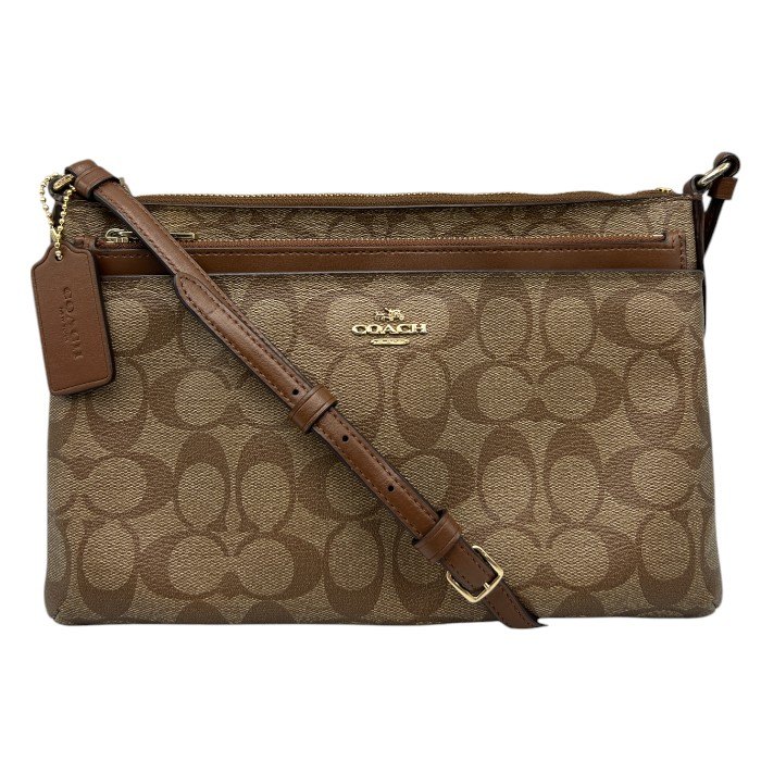 ＊　COACH シグネチャー　リバーシブル　ショルダーバッグ　F59534 COACH 〇〇 コーチ シグネチャー リバーシブル ショルダーバッグ
