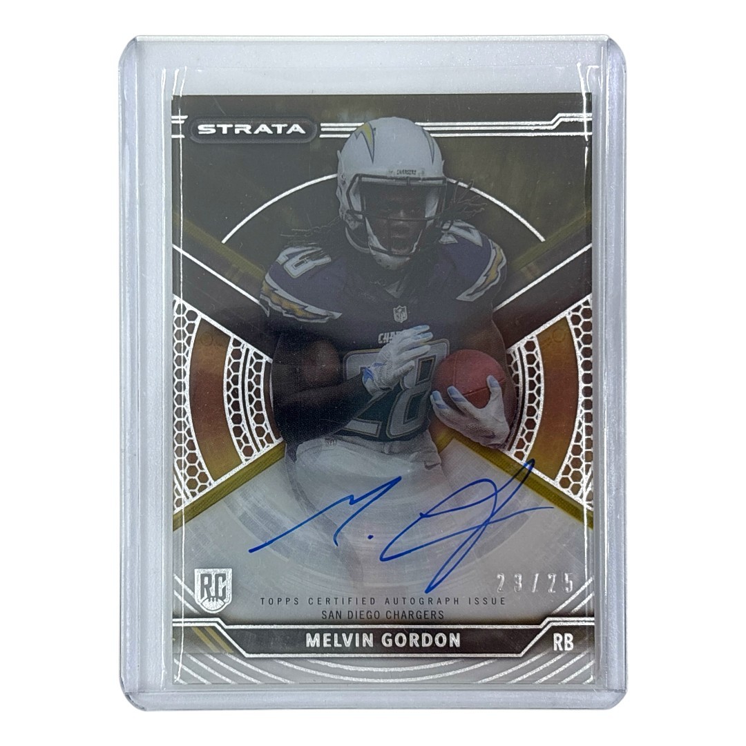 【中古】 TOPPS NFLカード STRATA MELVIN GORDON SAN DIEGO CHARGERS 23/25 #SA-MG IT1｜リサイクル王国