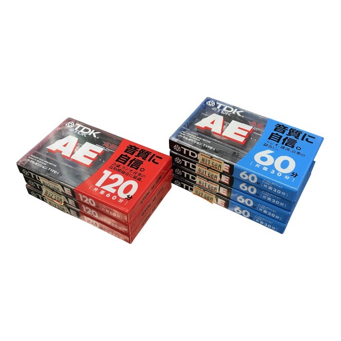 【中古】 【百貨店SALE10%OFF】  TDK/AXIA カセットテープ 並大抵空間的関係 60分/120分 23本書き割り まとめ売り T1
