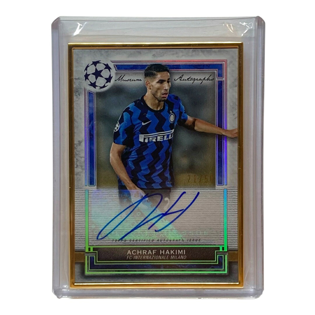 【中古】 TOPPS サッカーカード MUSEUM COLLECTION ACHRAF HAKIMI INTERNAZIONALE MILANO 21/50 #FA-AH IT2|リサイクル王国
