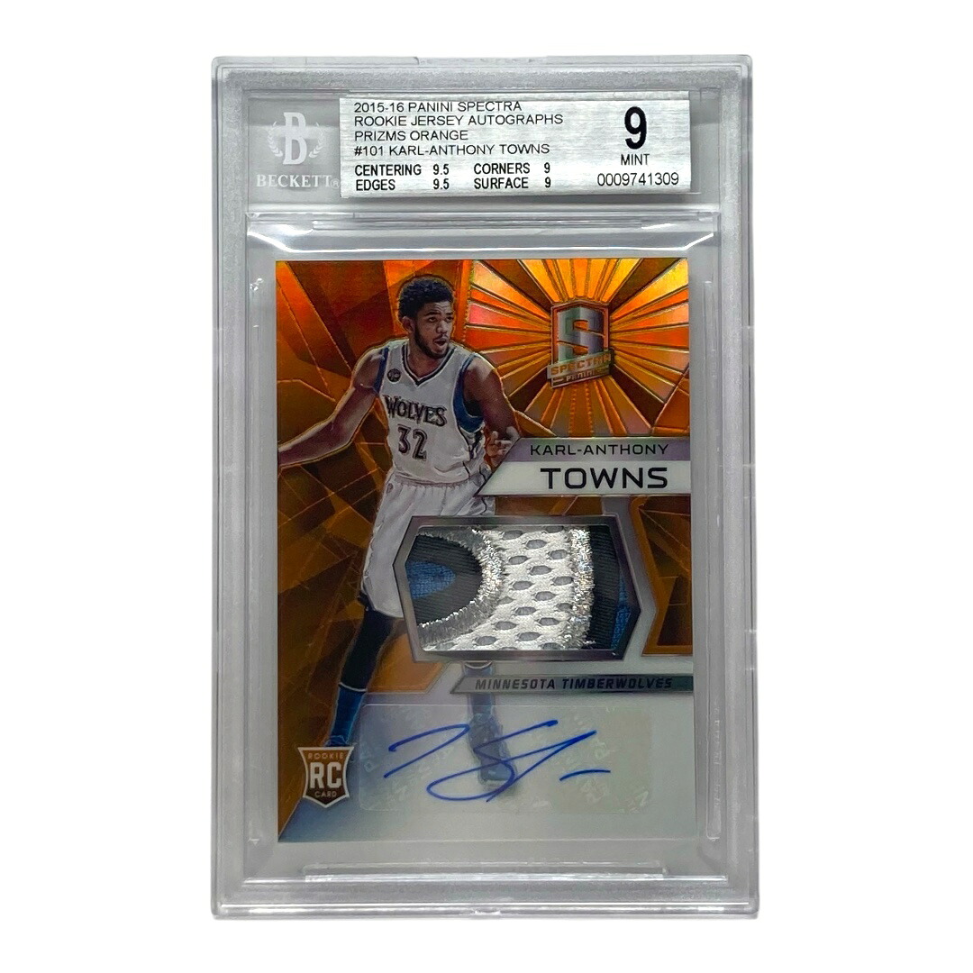 【中古】 PANINI NBAカード SPECTRA PRIZM KARL-ANTHONY TOWNS TIMBERWOLVES 03/25 #101 IT2|リサイクル王国