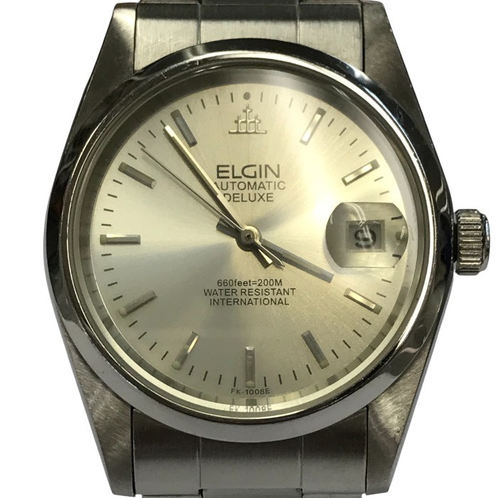 ELGIN エルジン シルバー メンズ 腕時計 4点セット ジャンク品 ⑧ ELGIN - 【稼働品】ELGIN エルジン メンズ 腕時計 クォーツの