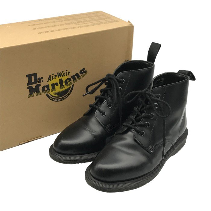 【中古】 Dr.Martens ドクターマーチン EMMELINE 5ホール ブーツ レディース ブラック UK4(23cm) 16701001 T1|リサイクル王国