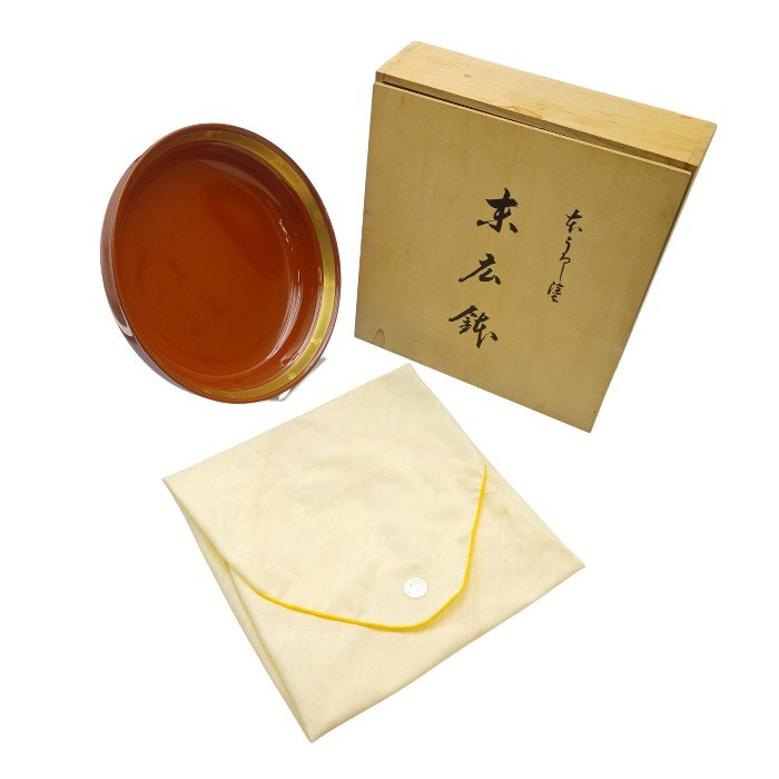 楽天市場】村瀬治兵衛作 根来 古鏡盆 中古 #16211T : お酒ブランド品