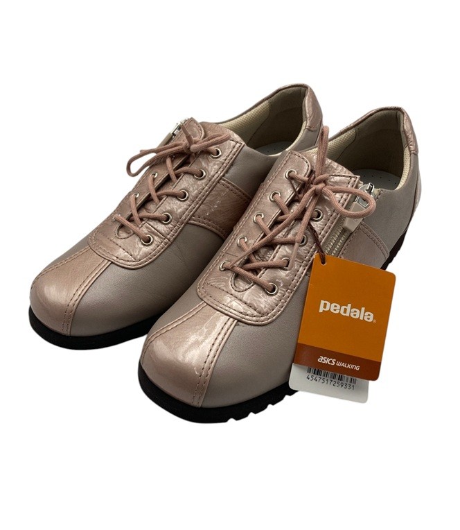【中古】 pedala ペダラ ASICS ウォーキングシューズ WPW658 サイズ23.0cm レディース D4｜リサイクル王国