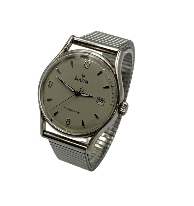 【中古】 BULOVA ブローバ オートマティック ウオッチ 46091 D4