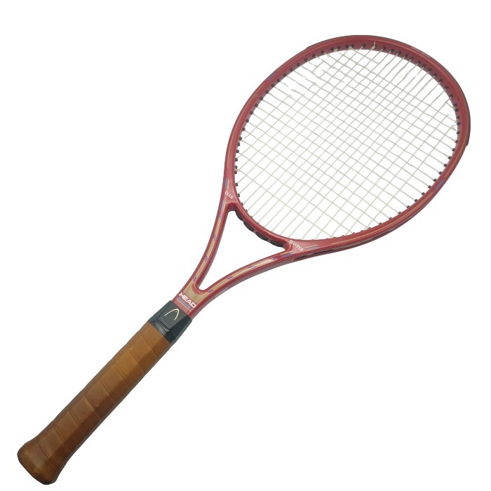 【中古】 HEAD CLUB MASTER 尖端 野球クラブ御師匠さん ミッドプラス・コントロールモデル 硬式庭球用櫂 H４