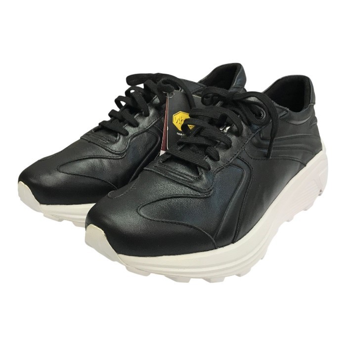 【中古】 PREMIER SEVEN 割り増し金七つ KABUKU 2.0 スニーカー メンズ なめし革 歌舞伎 Vibram 黒いこと 42大きさ(26.5～27.0糎) T1