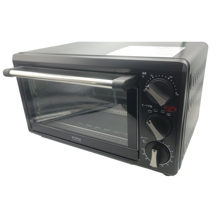 【中古】 siroca シロカ 大衆食堂石ころ付 ノン飛球オーヴン SCO-313V BK 未当てはめる品 H４