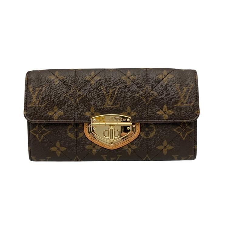 【中古】 LOUIS VUITTON ルイヴィトン モノグラム ポルトフォイユ サラ はやりっ子 M66556 D4