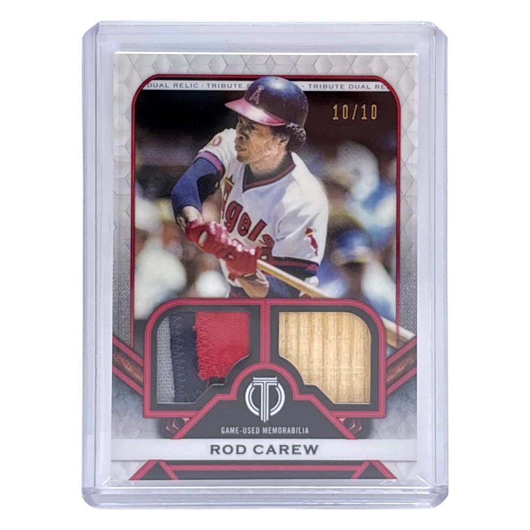 【中古】 TOPPS MLBカード TRIBUTE ROD CAREW CALIFORNIA ANGELS /10 #DR-RC IT1|リサイクル王国
