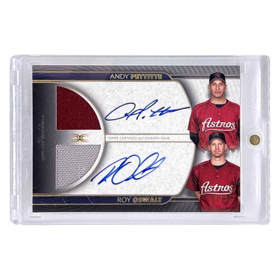 【中古】 TOPPS MLBカード DEFINITIVE COLLECTION ANDY PETTITTE ROY OSWALT HOUSTON ASTROS /35 #DAR-PO IT1｜リサイクル王国