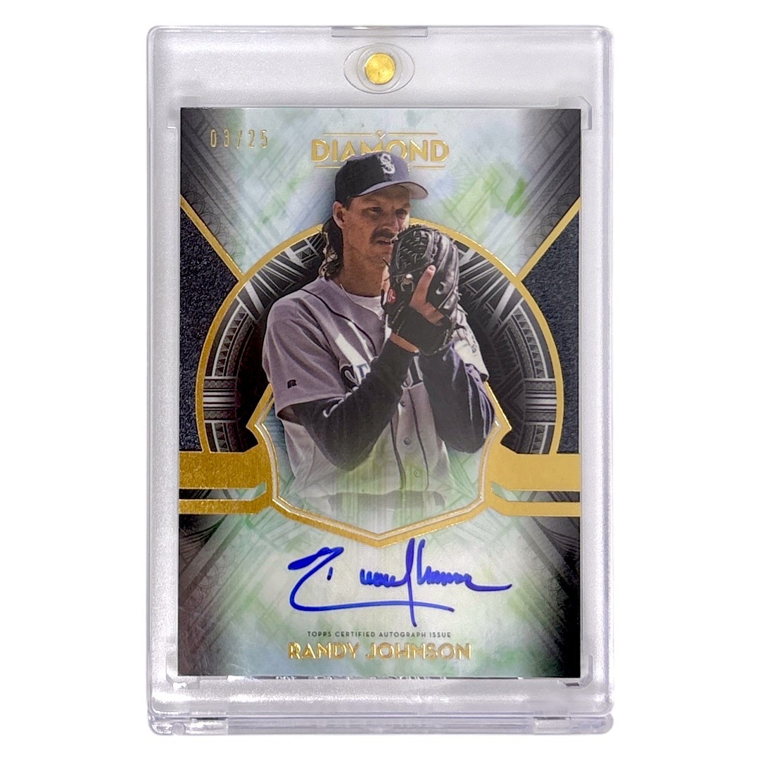 【中古】 TOPPS MLBカード DIAMOND ICONS RANDY JOHNSON SEATTLE MARINERS /25 #AC-RJO IT1｜リサイクル王国