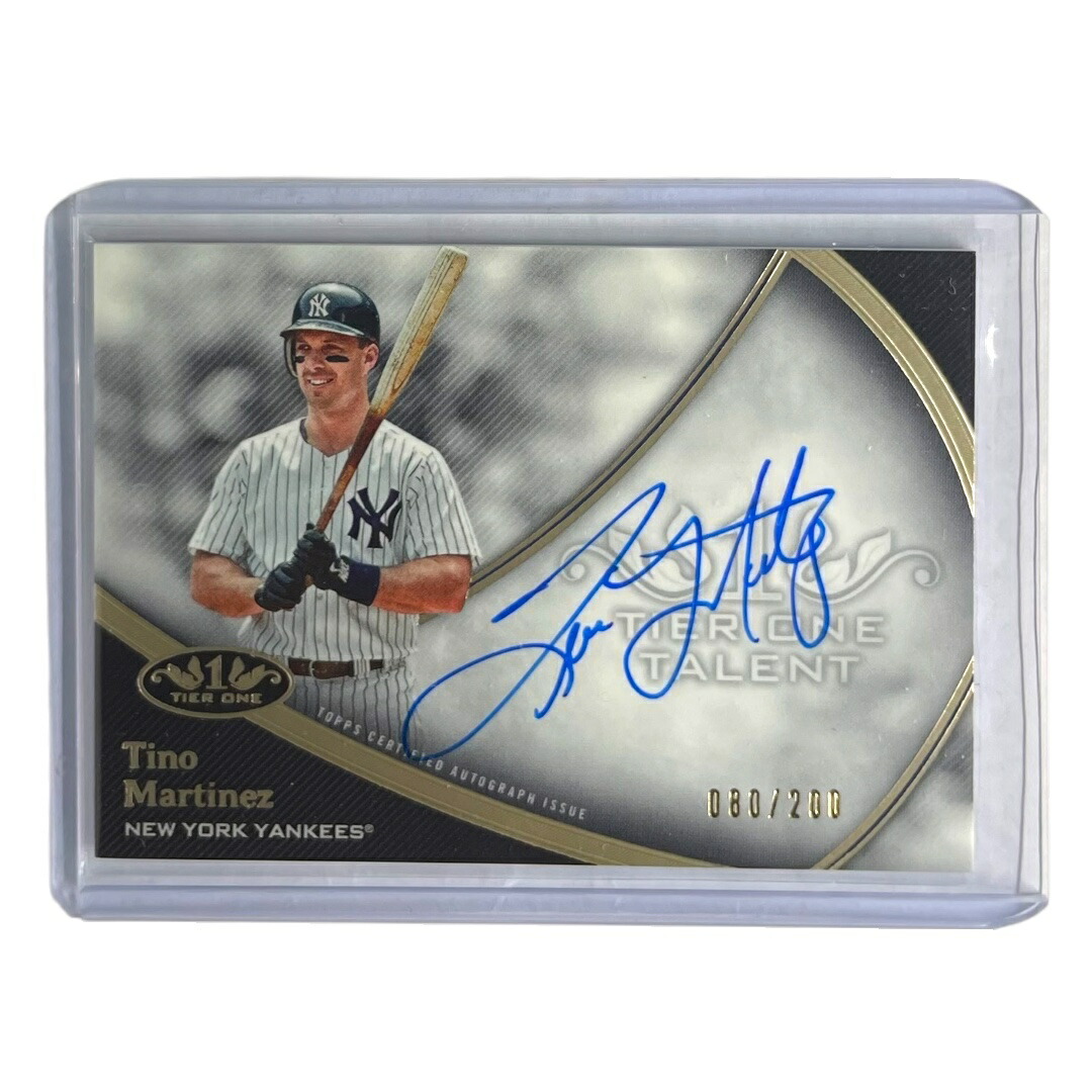 【中古】 TOPPS MLBカード TIER 1 TINO MARTINEZ NEW YORK YANKEES /200 #T1TA-TM IT2｜リサイクル王国