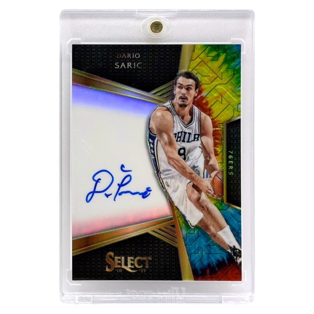 【中古】 PANINI NBAカード SELECT PRIZM TIE-DYE DARIO SARIC 76ERS /25 #10 IT1｜リサイクル王国