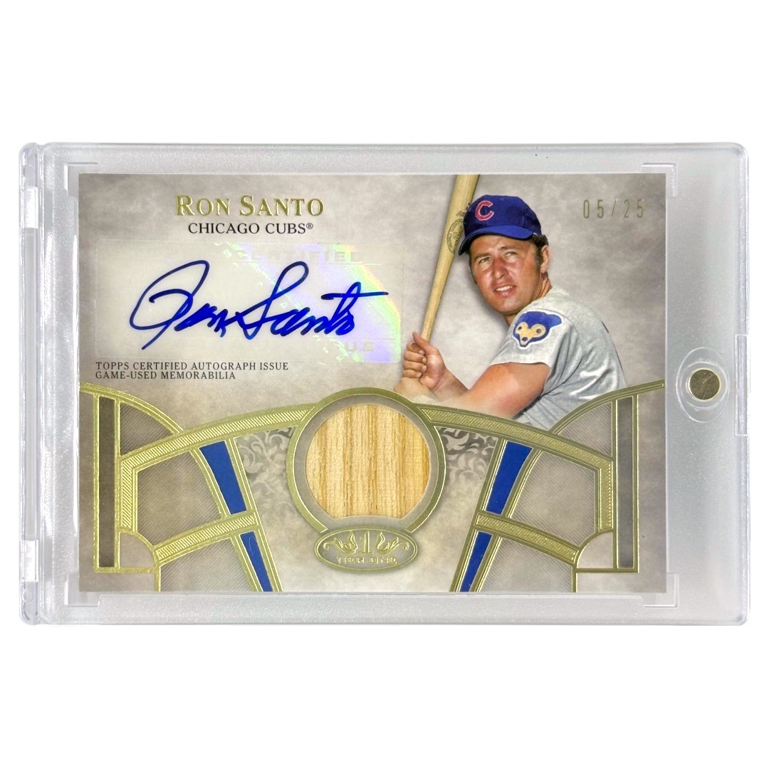 【中古】 TOPPS MLBカード TIER ONE RON SANTO CHICAGO CUBS /25 #T1AR-RS IT1｜リサイクル王国