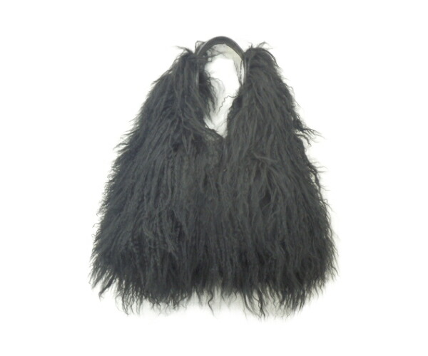 ショルダー アーロン 中古 おしゃれ バッグ ワン トート 中古 バッグ ブランド レザー Arron ハンド ワン 小さめ 鞄 リアルファー ミニ レディース 本革 送料無料 リサイクル王国