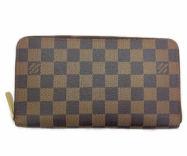 アウディ様【美品】新型モデル ルイヴィトン ダミエエベヌ ジッピーオーガナイザー ヴィトン ダミエサバンナ ジッピー オーガナイザー N63342